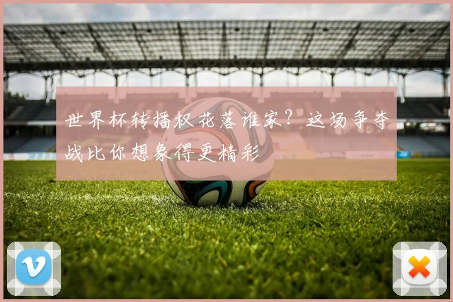 世界杯转播权花落谁家？这场争夺战比你想象得更精彩